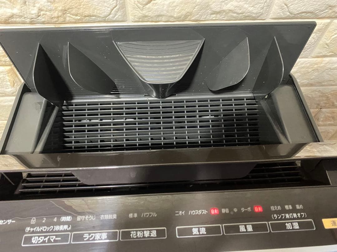 Panasonicパナソニック 加湿空気清浄機 F-VXM90 木目調