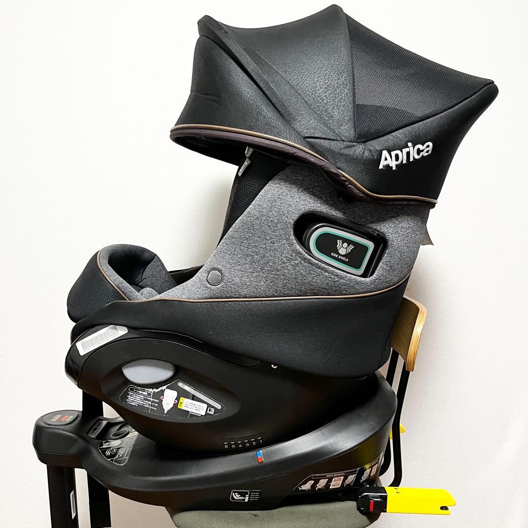 【極美品】アップリカ クルリラプロテクト 美品 クッション完備 ISOFIX