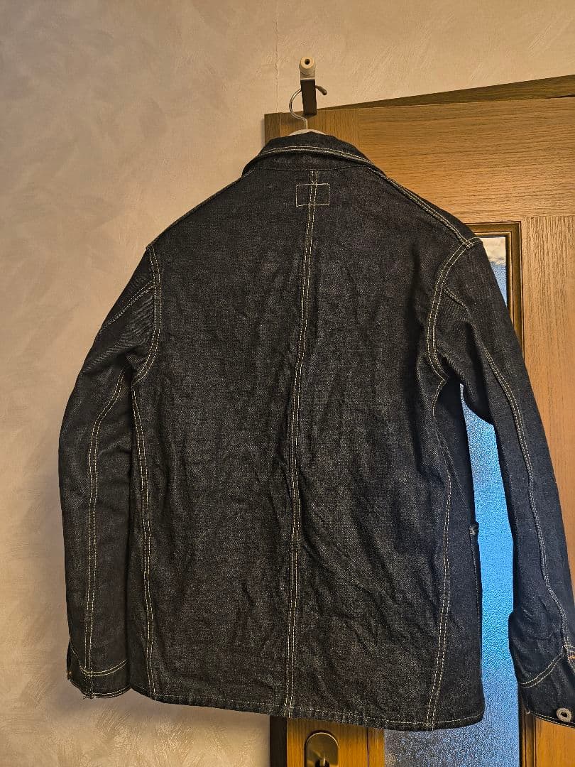 ヘビーオンス（14オンス位）1940年代デザインデニムカバーオール超希少XS