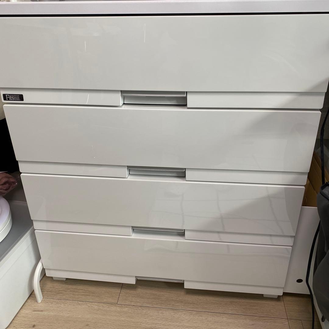 ニトリ　フィッツプラス プレミアム チェスト 4段