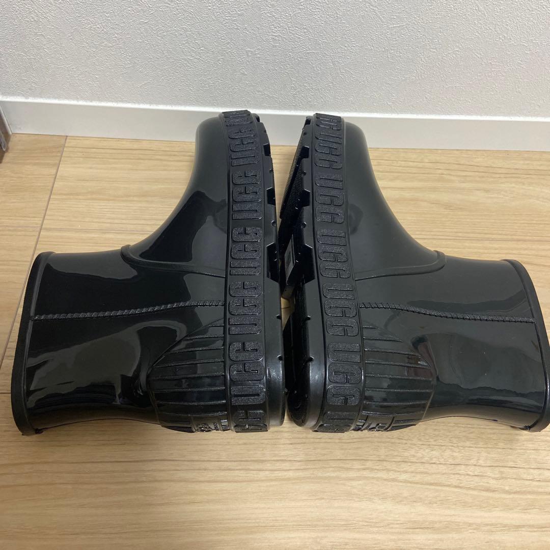 UGG Drizlita ブラック レインブーツ ショートブーツ 25cm