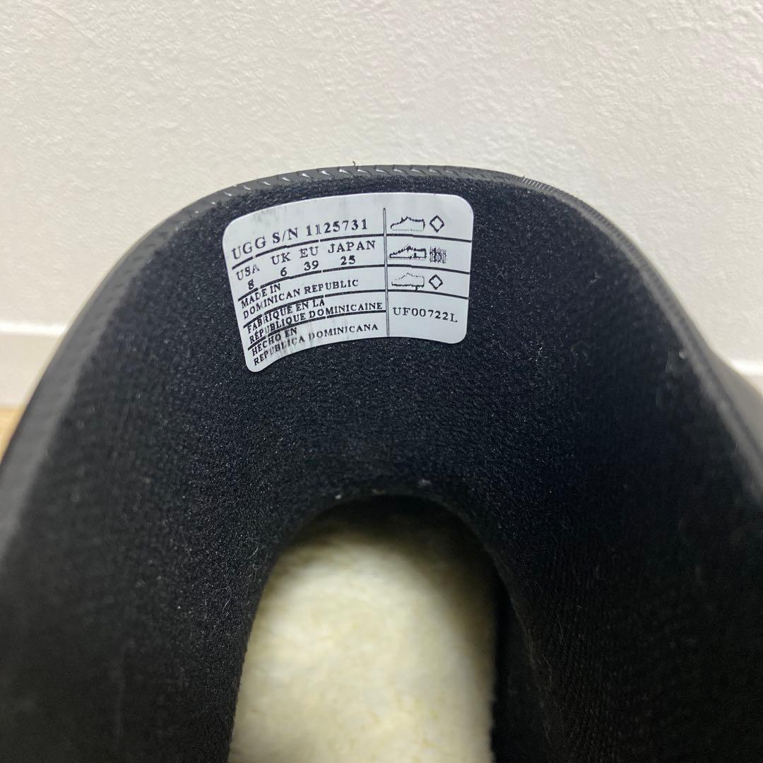 UGG Drizlita ブラック レインブーツ ショートブーツ 25cm