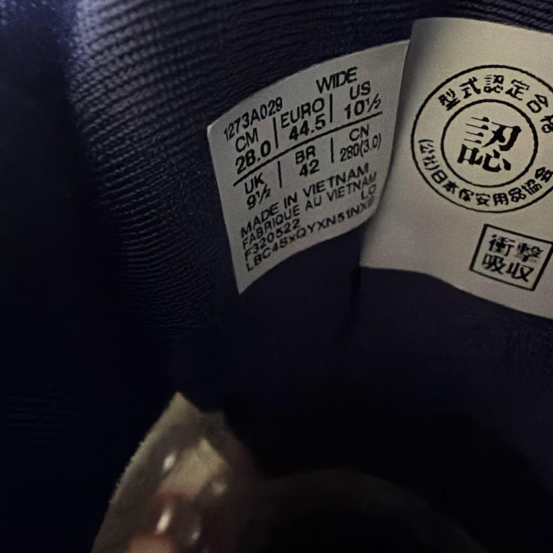 asics WINJOB CP306 BOA 28㎝　ウィンジョブ　安全靴