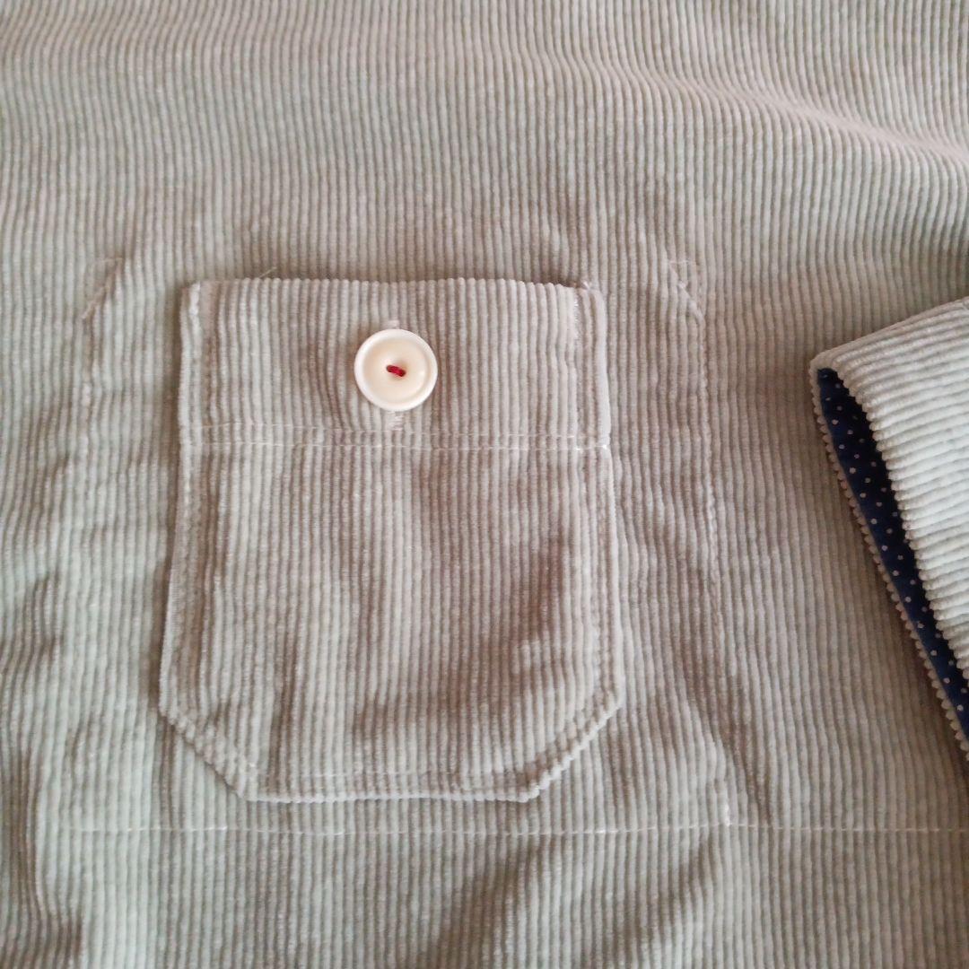 コーデュロイ テーラードジャケット