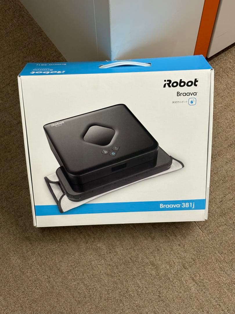 【未使用品】 iRobot braava ブラーバ 381j ブラック 床拭き