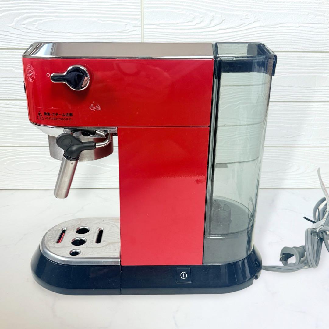デロンギ DeLonghi EC680R エスプレッソマシン レッド 美品