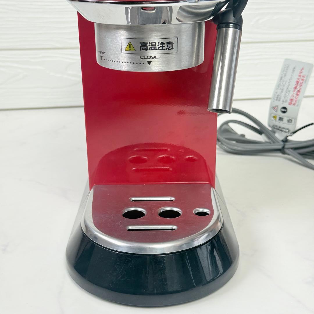 デロンギ DeLonghi EC680R エスプレッソマシン レッド 美品