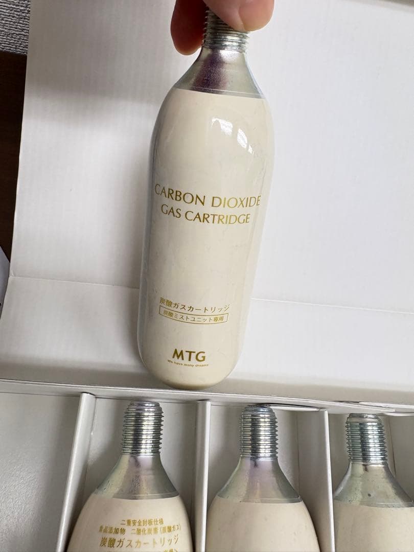 【新品】MTG炭酸ガスカートリッジ6本入り