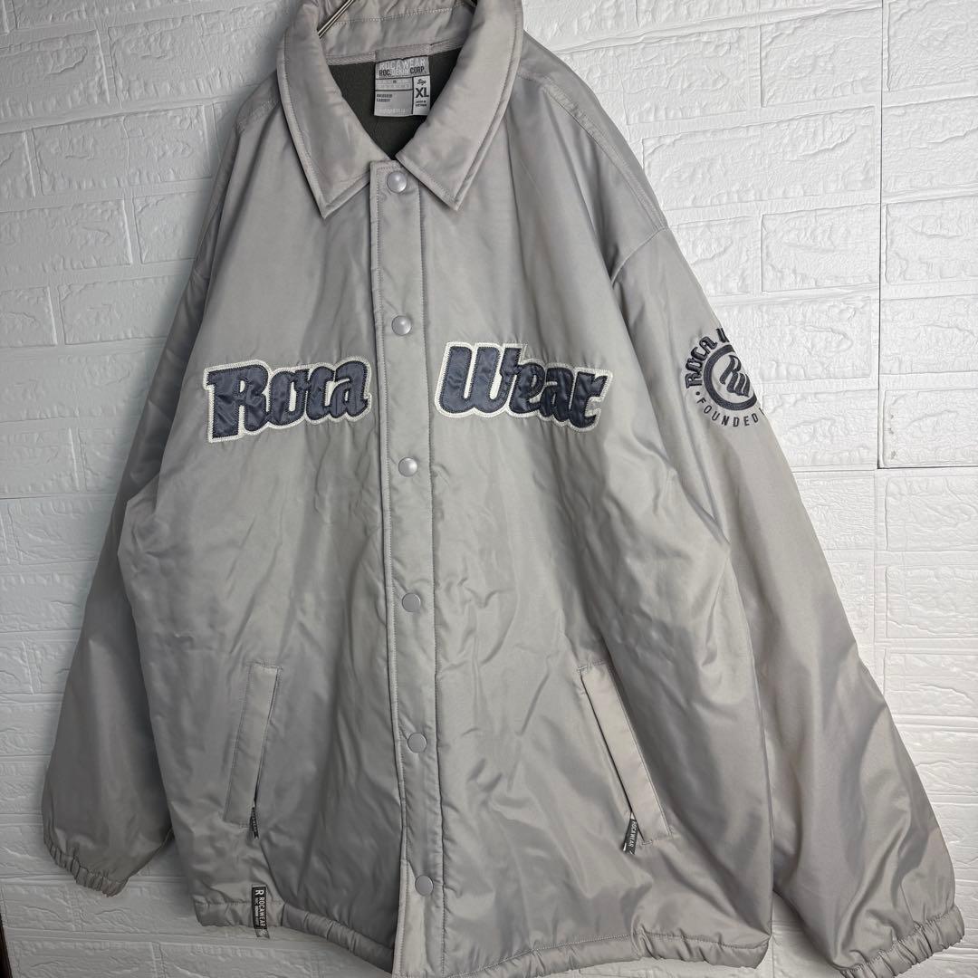 【90s】 ROCA WEAR スタジャン 裏起毛 オーバーサイズ アウター