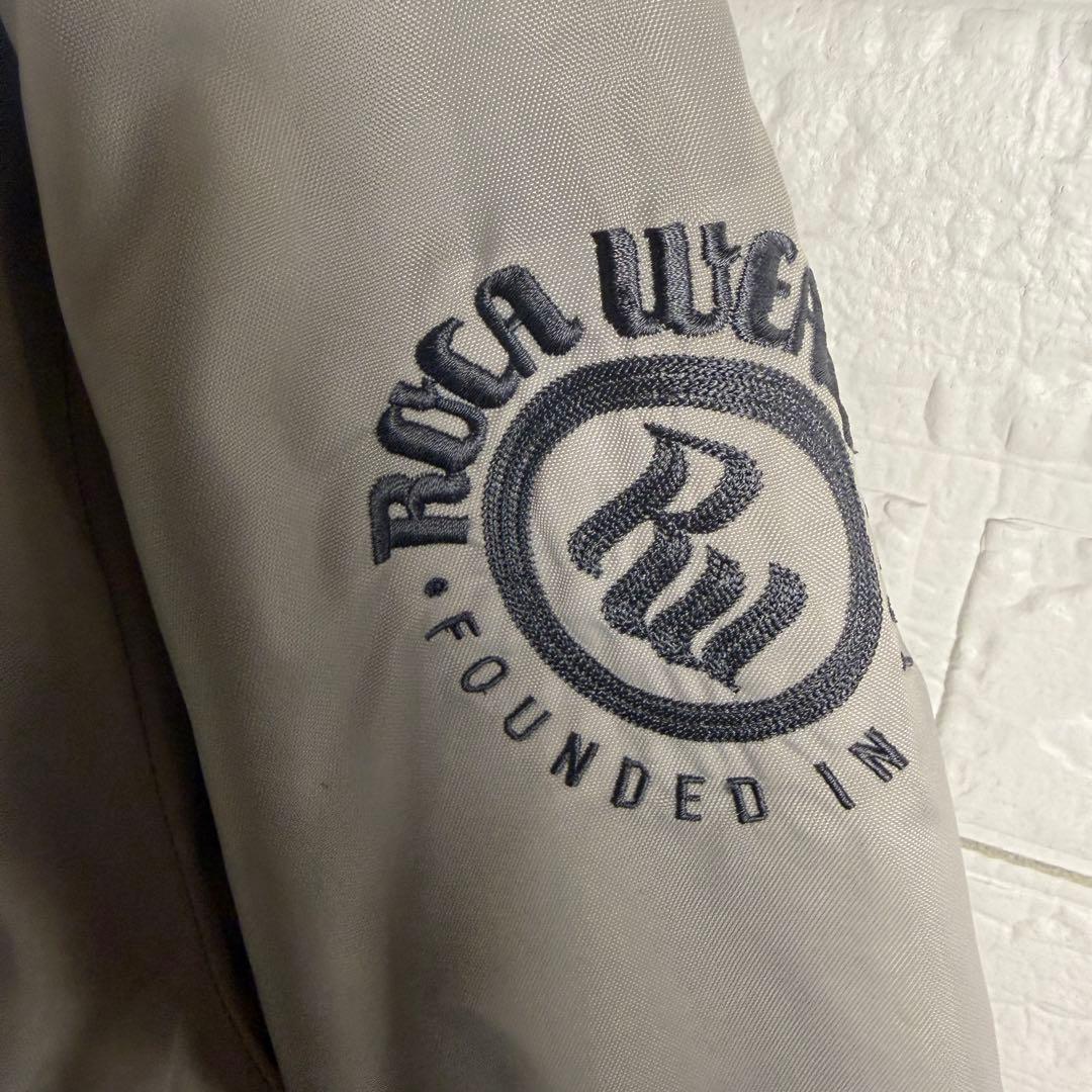 【90s】 ROCA WEAR スタジャン 裏起毛 オーバーサイズ アウター