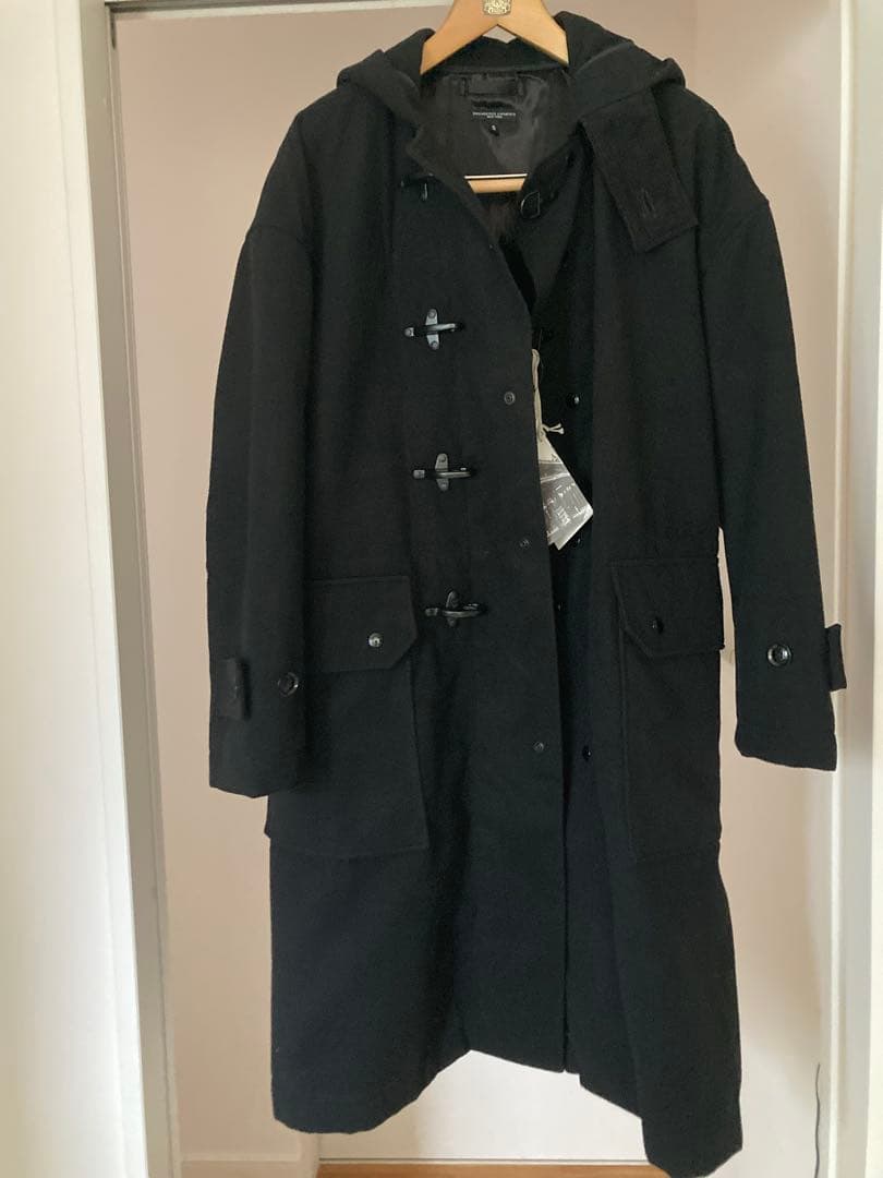 未使用 エンジニアードガーメンツ ファイヤーマン ダッフルコート black