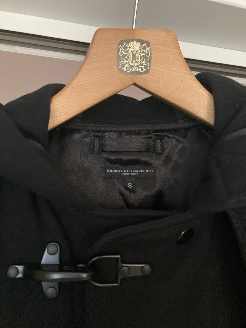 未使用 エンジニアードガーメンツ ファイヤーマン ダッフルコート black