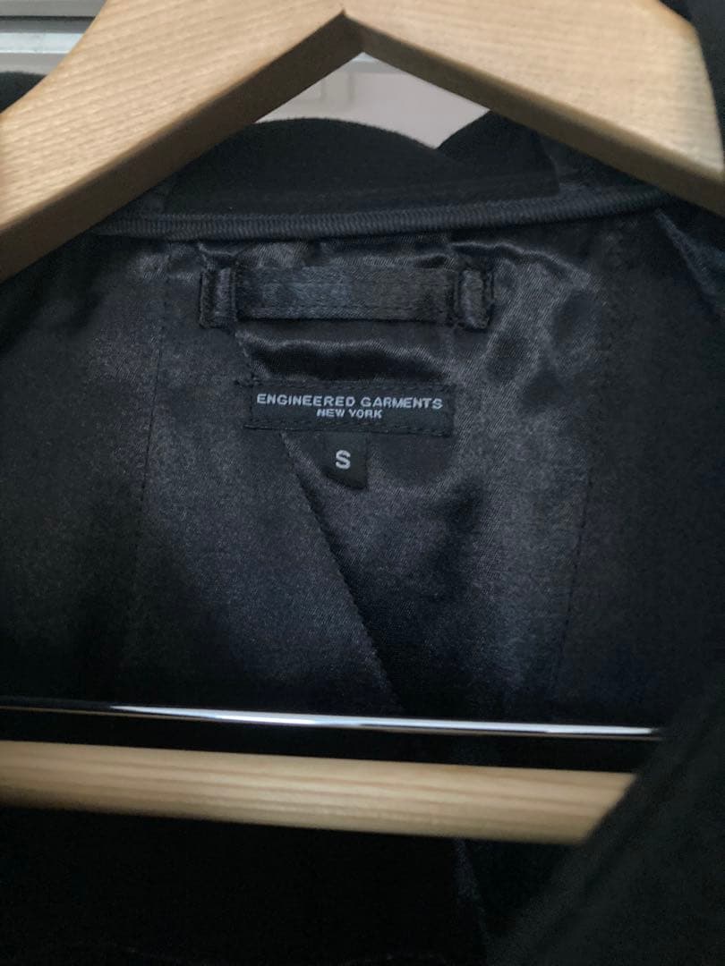 未使用 エンジニアードガーメンツ ファイヤーマン ダッフルコート black