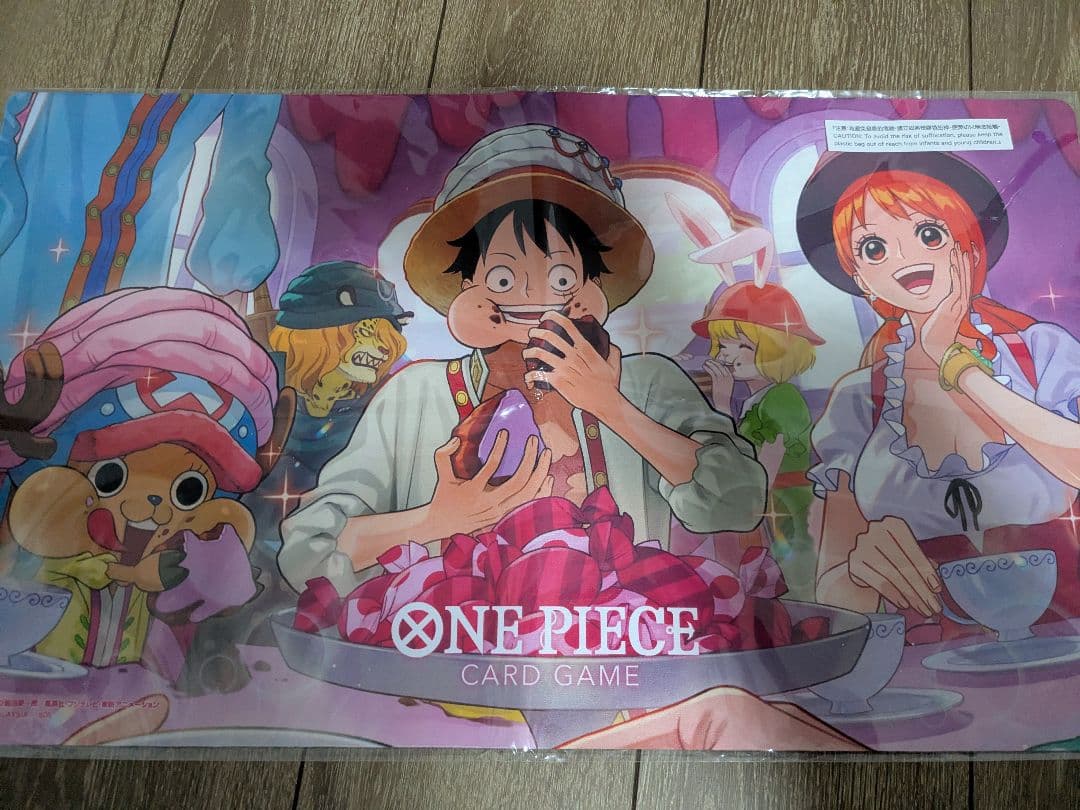 ホールケーキアイランド　ルフィ・ナミ・チョッパー　 プレイマット