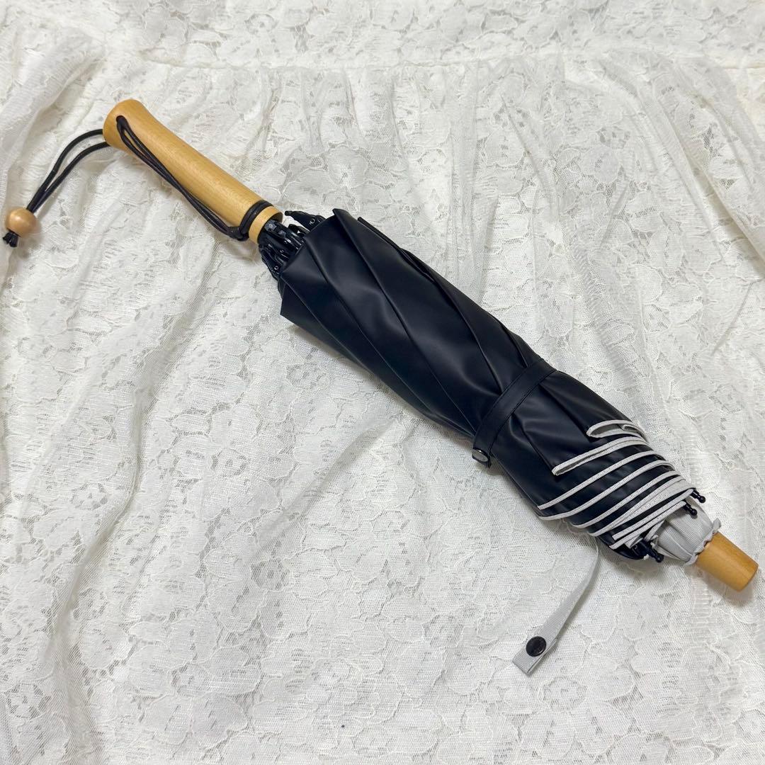 即日発送可能✨️タグ無し 新品 サンバリア 100 折りたたみ日傘 アイボリー