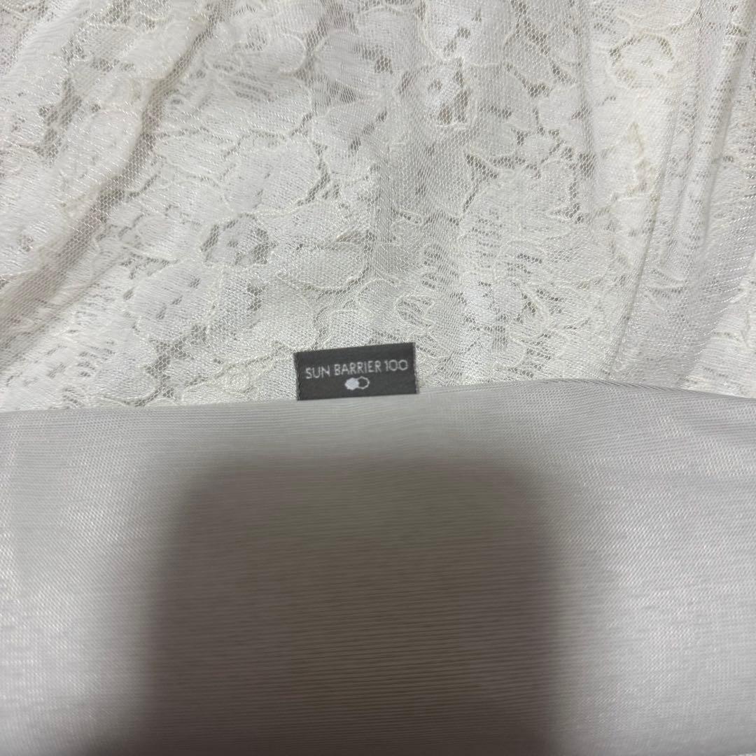 即日発送可能✨️タグ無し 新品 サンバリア 100 折りたたみ日傘 アイボリー