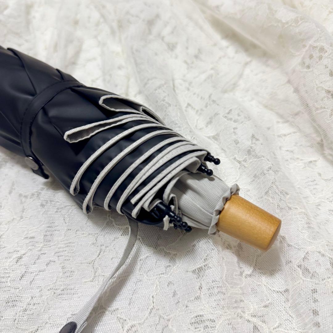 即日発送可能✨️タグ無し 新品 サンバリア 100 折りたたみ日傘 アイボリー