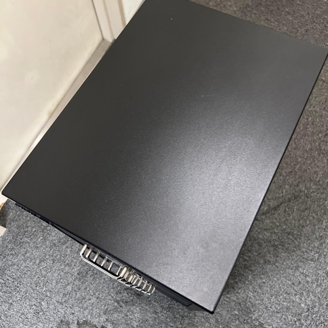 BISLEY スチールキャビネット ブラック 8引き出し