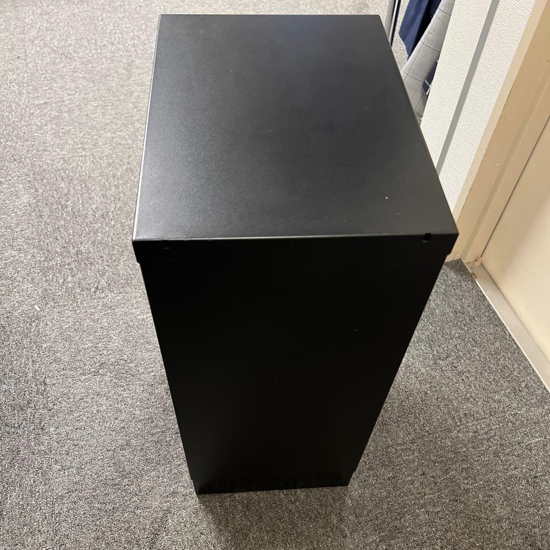 BISLEY スチールキャビネット ブラック 8引き出し