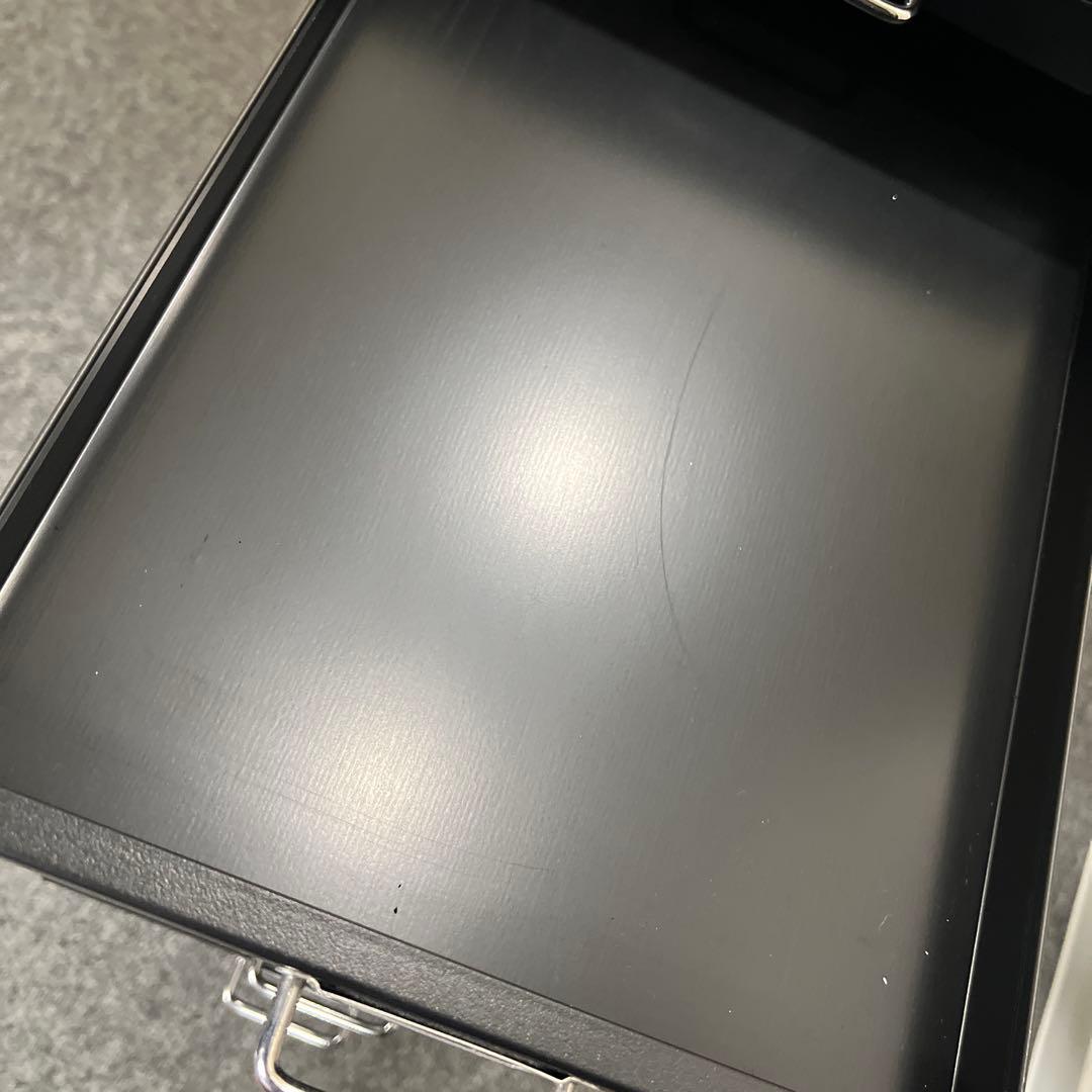 BISLEY スチールキャビネット ブラック 8引き出し