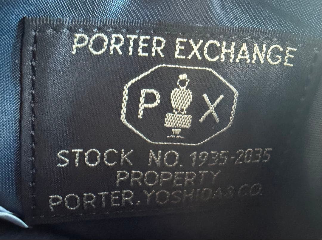 バッグ PORTER EXCHANGE PX TANKER SLING PURSE