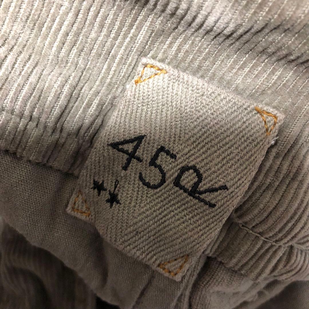 良品　45R 12ウェルコーデュロイの908ジョッパン ジョガーパンツ　2