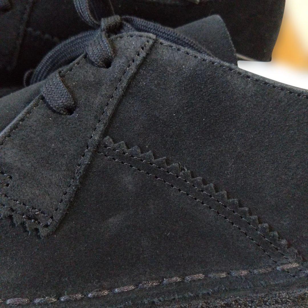 新品ユナイテッドアローズ別注 クラークスオリジナルス デザートカーン ブラック