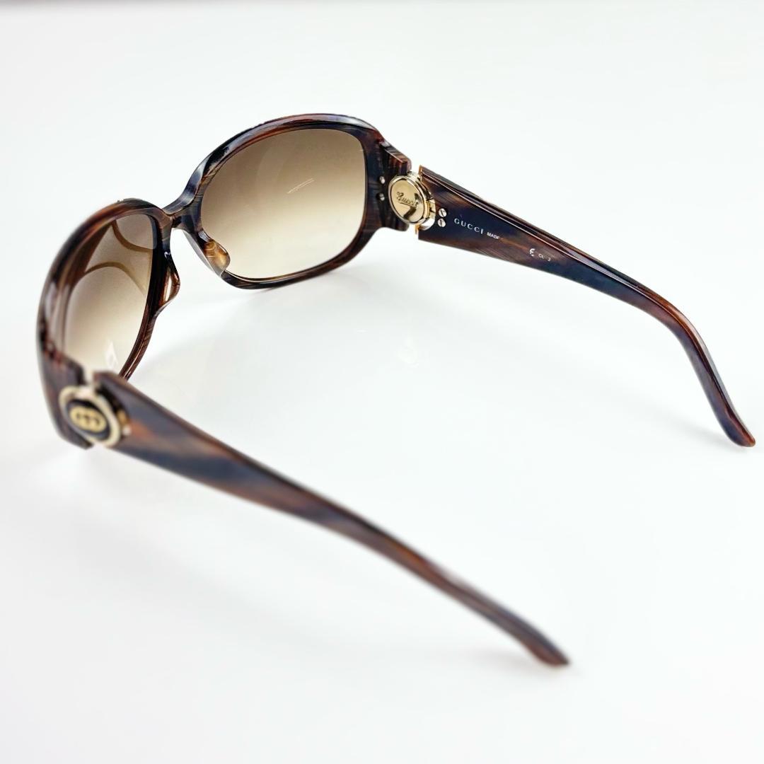 【美品】GUCCI サングラス 茶系 GG 3114/F/S 2B7CC