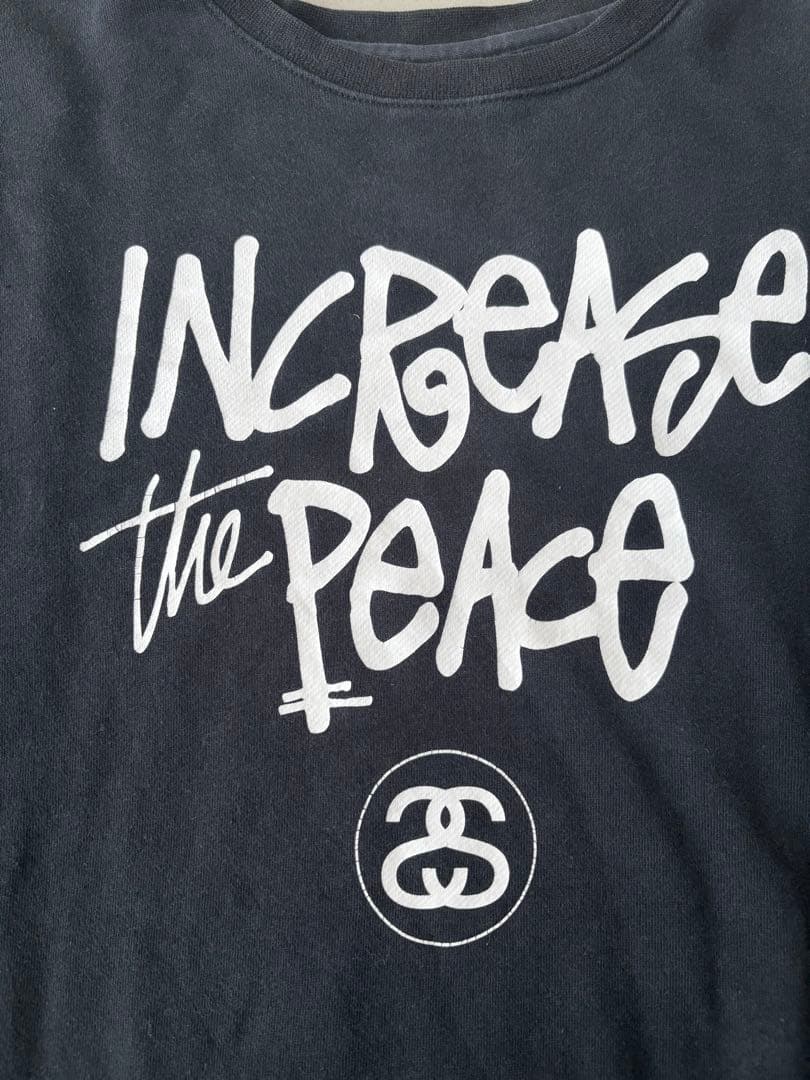 OLD STUSSY PIECE スウェット 黒