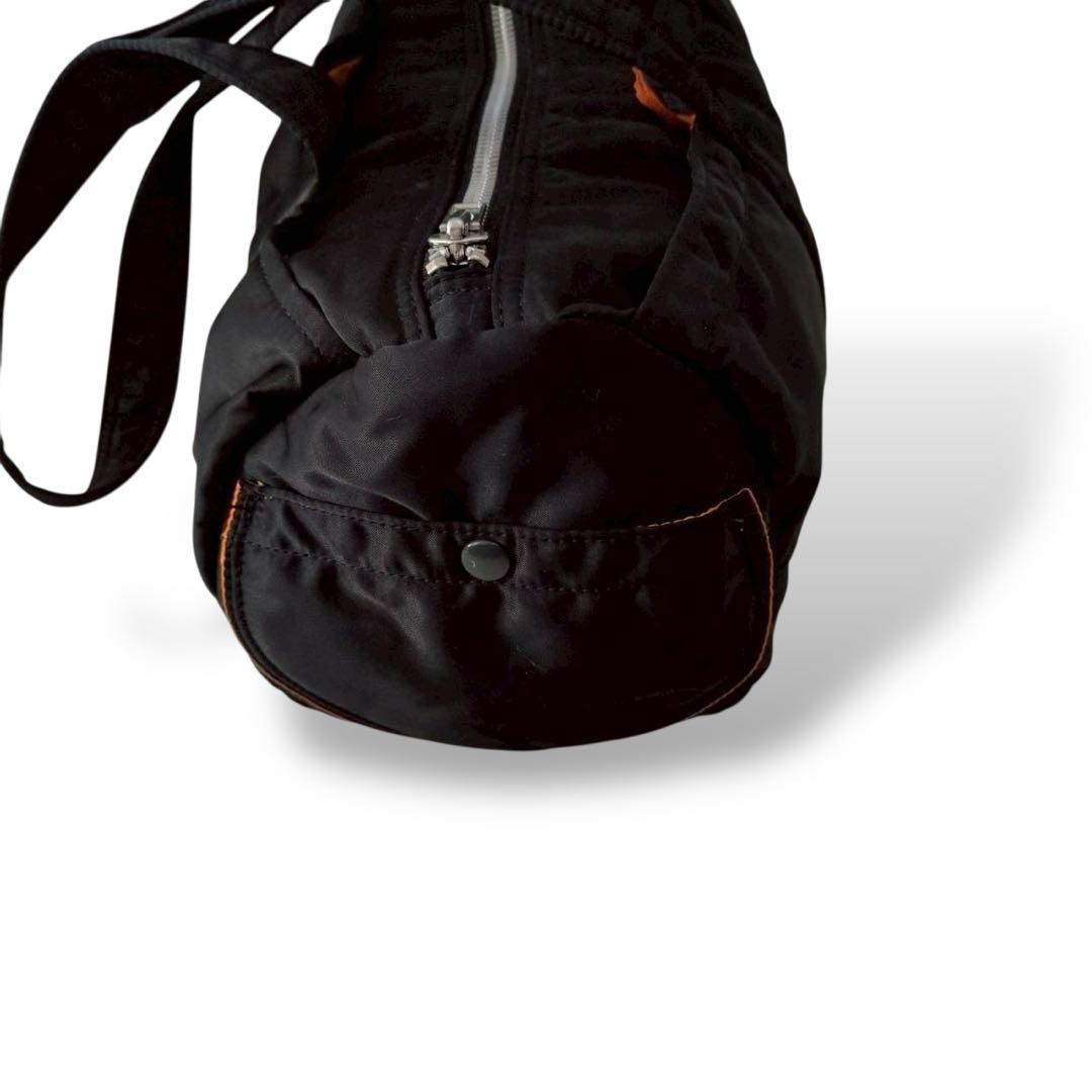 極美品　ポーター　タンカー　ドラムバッグ　トート　ダッフル　ブラック