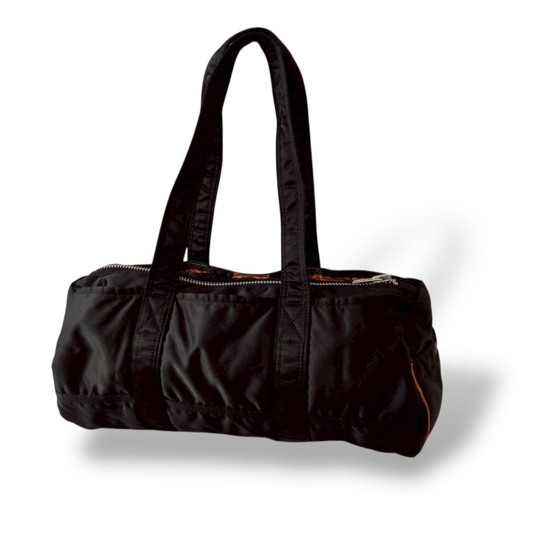 極美品　ポーター　タンカー　ドラムバッグ　トート　ダッフル　ブラック