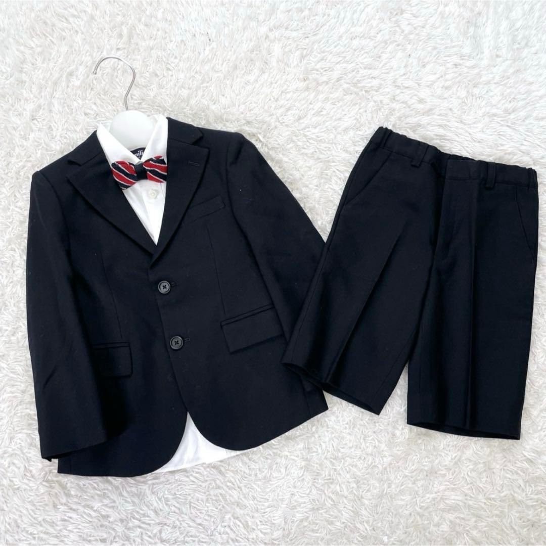 ファミリア✨️近年モデル スーツ　110 濃紺　フォーマル　セットアップ 男の子