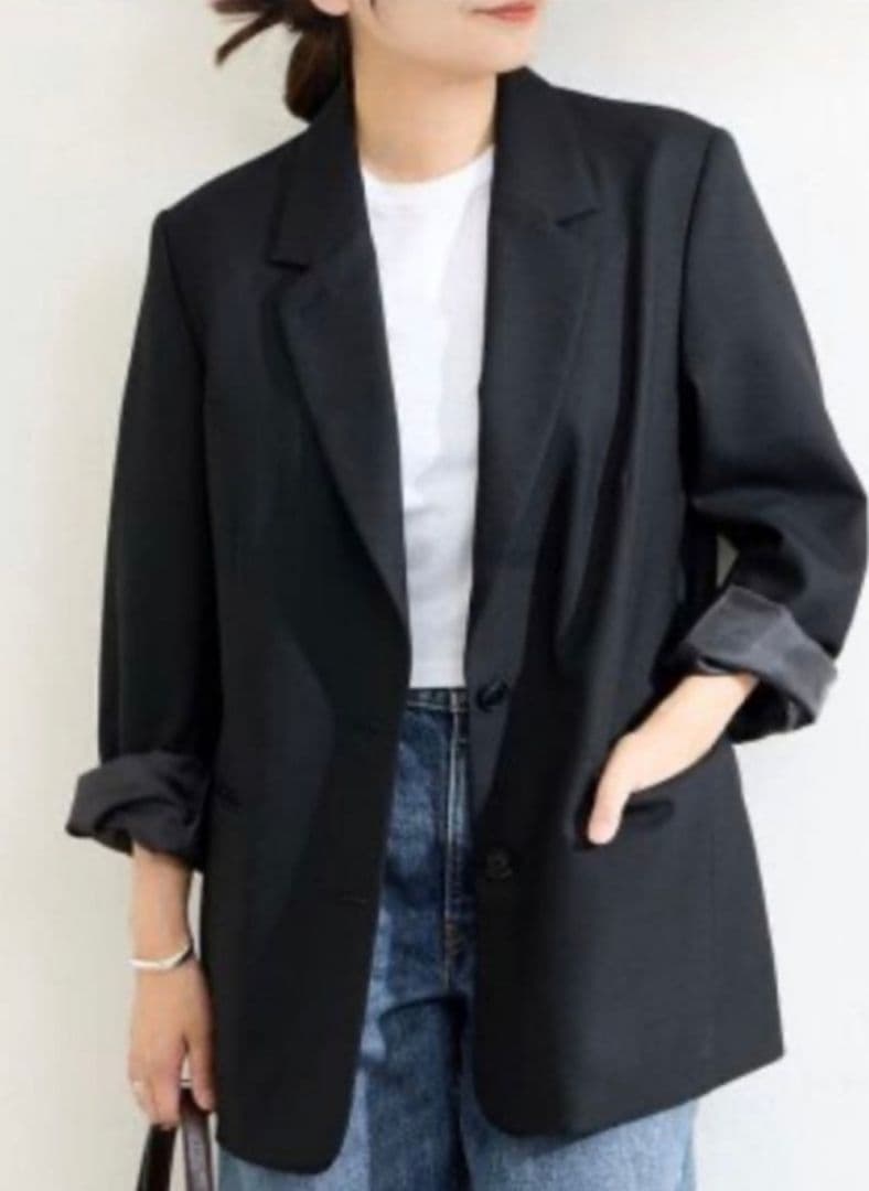 2024AW JOURNAL STANDARD ブラック テーラードジャケット