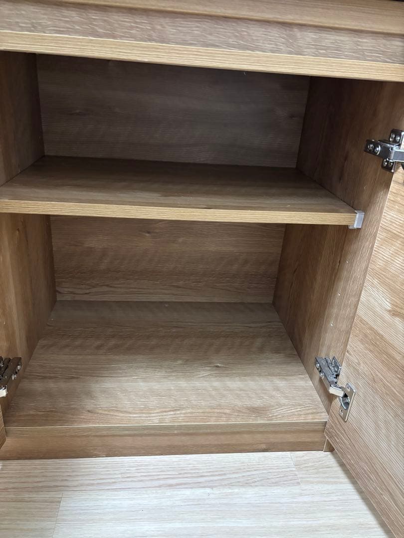 【最終値下け】LOWYA ロウヤ 完成品 キッキンキャビネット[幅116]