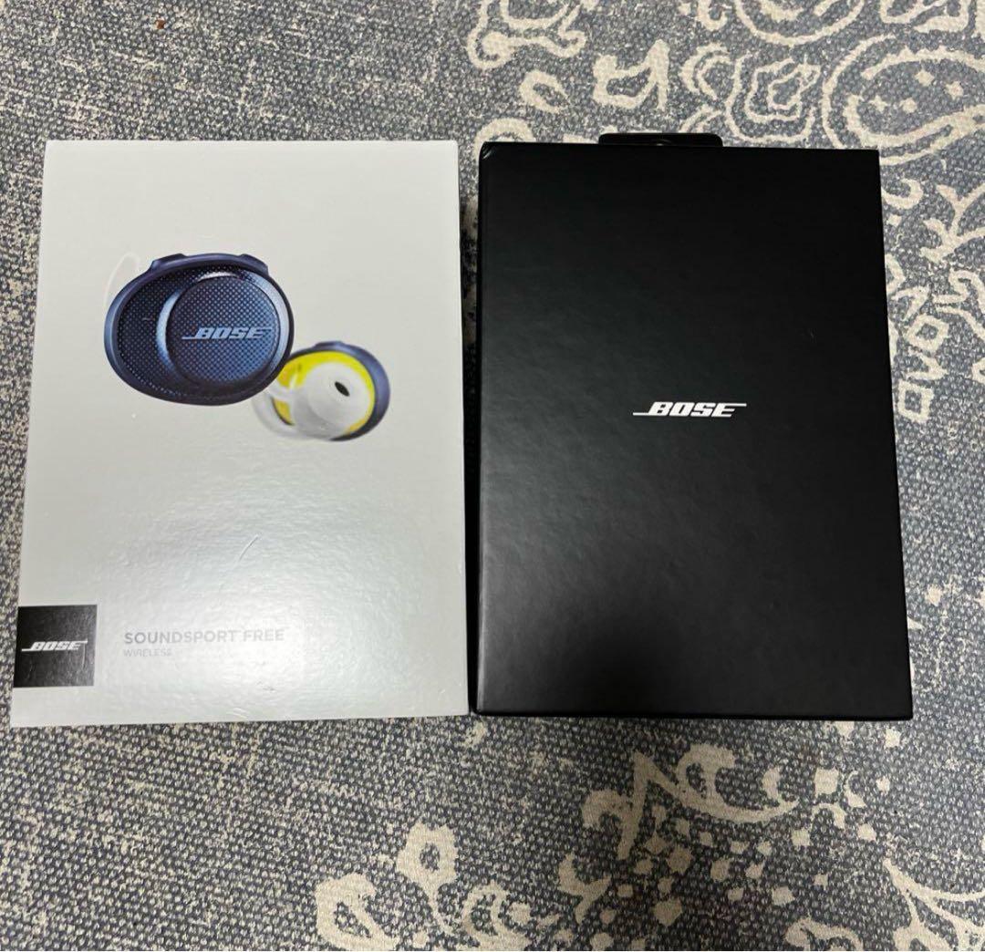 ボーズ ワイヤレスヘッドホン ミッドナイトブルー×イエローシトロン