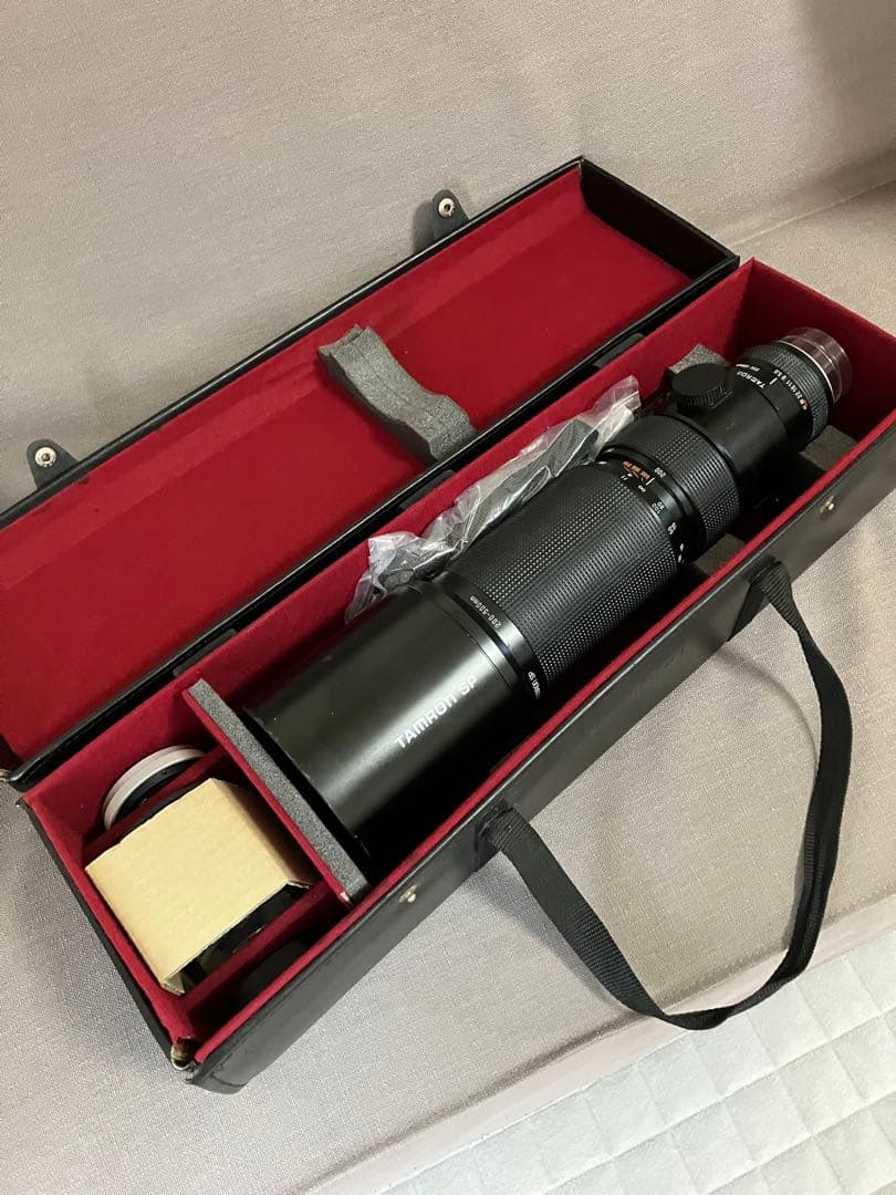 TAMRON SP 200~500mm　レンズ 、ケース 付属品付き