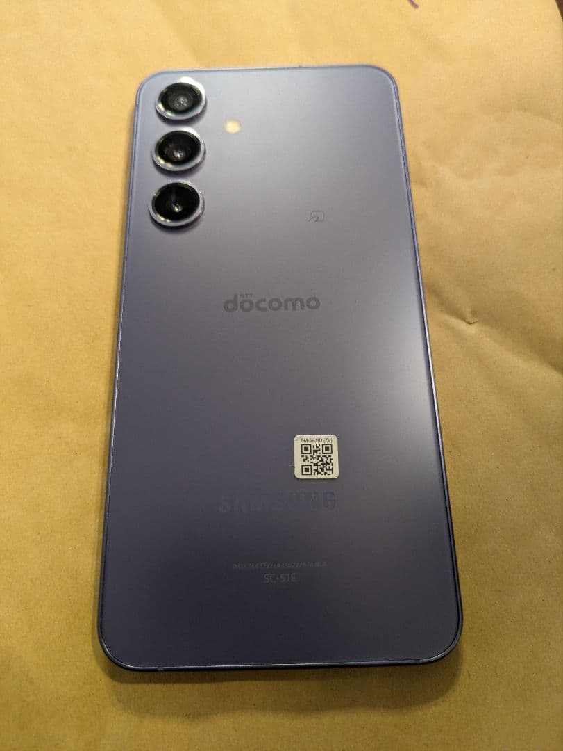 スマートフォン本体 Samsung Galaxy s24 docomo 4000mAh