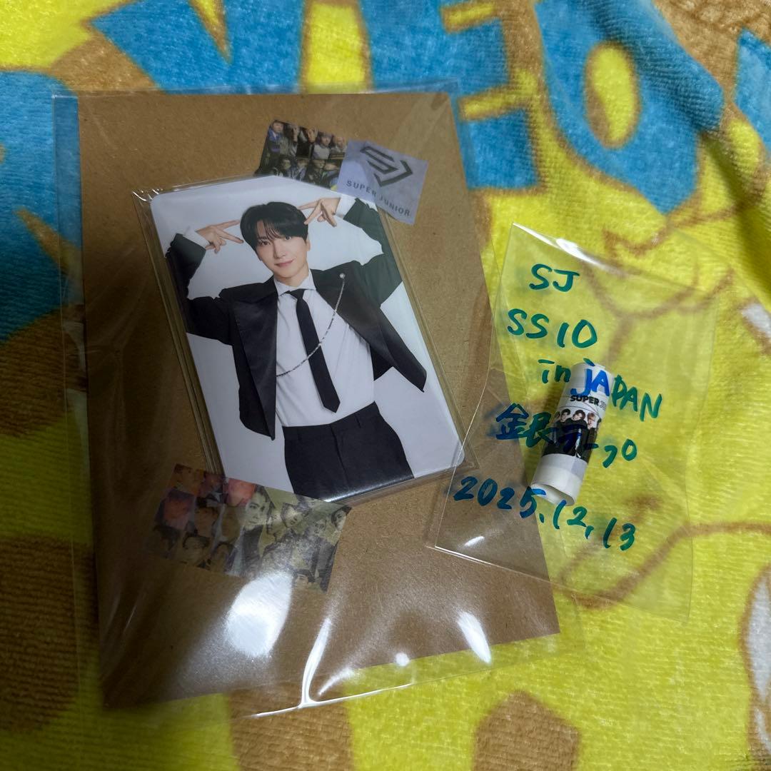 SUPER JUNIOR SUPERSHOW10 プレミアムシート トレカ