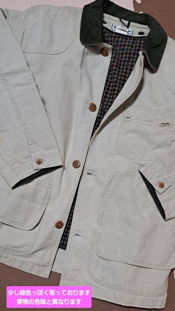 L.L.Bean　古着　アウター　ハンティングジャケット　Ｍ　メンズ　H147