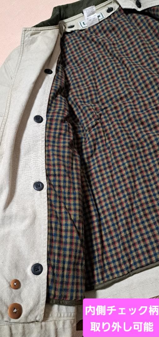 L.L.Bean　古着　アウター　ハンティングジャケット　Ｍ　メンズ　H147