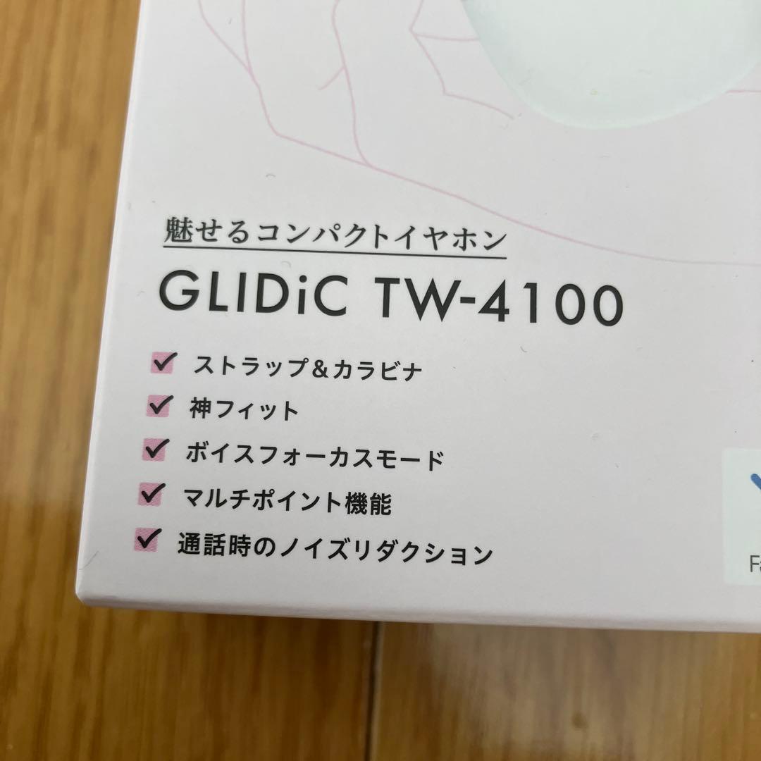 新品未開封　GLIDiC TW-4100 ワイヤレスイヤホン　ピンク