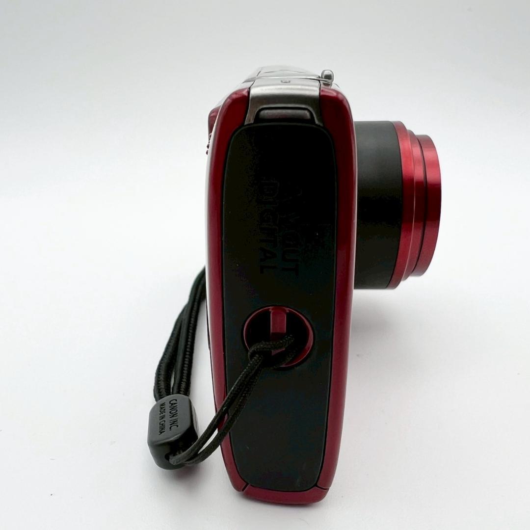 【完動品】Canon IXY 190 コンデジ レッド 動作確認済