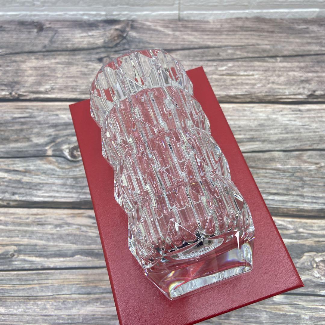 Baccarat　バカラ　ルクソール　ラウンドベース　花瓶　クリスタル