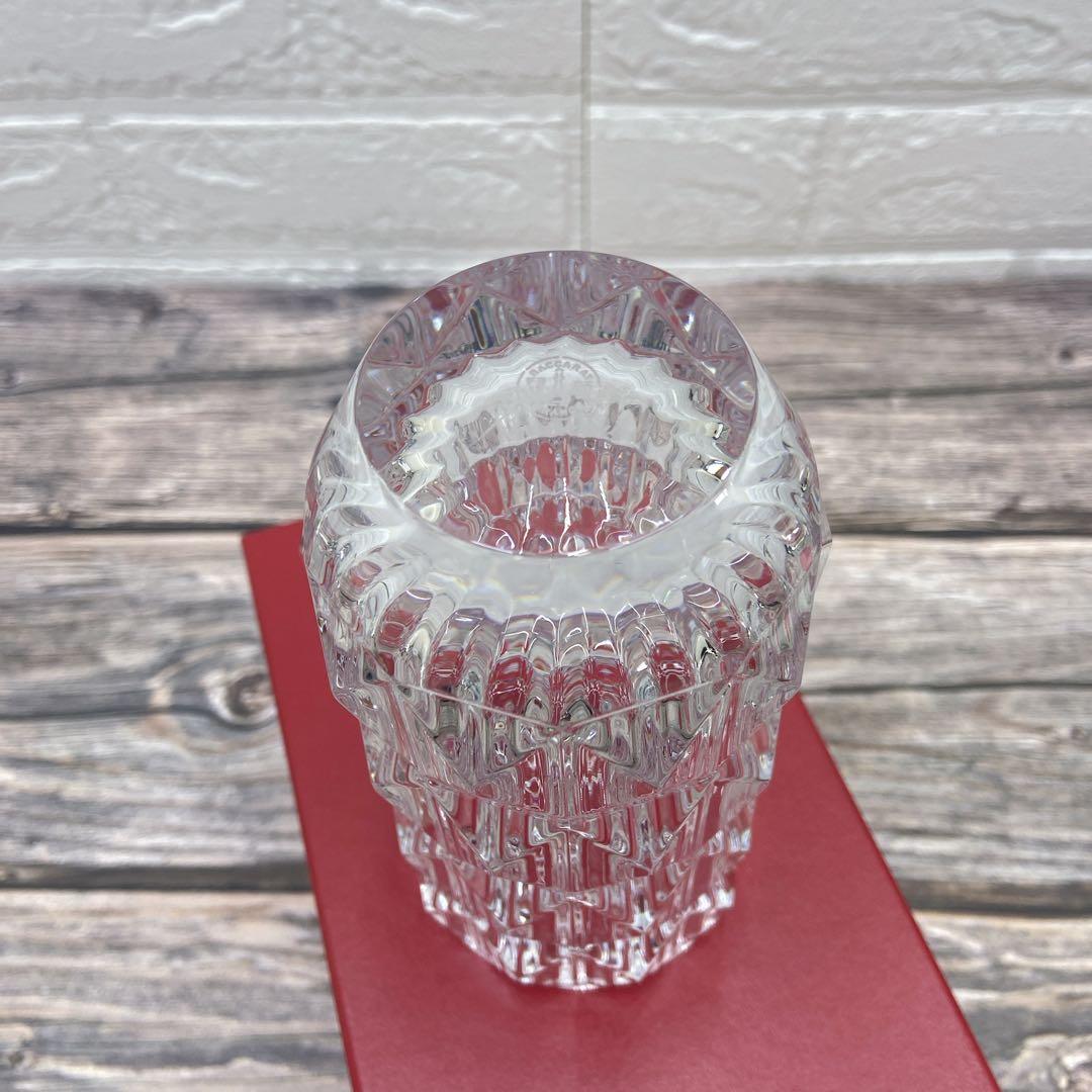 Baccarat　バカラ　ルクソール　ラウンドベース　花瓶　クリスタル
