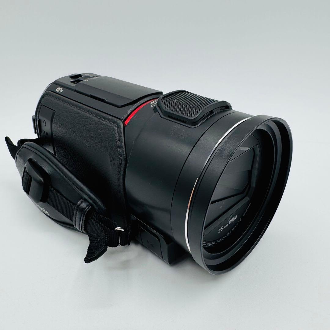 Panasonic 4K ビデオカメラ 32倍ズームWX1M-K