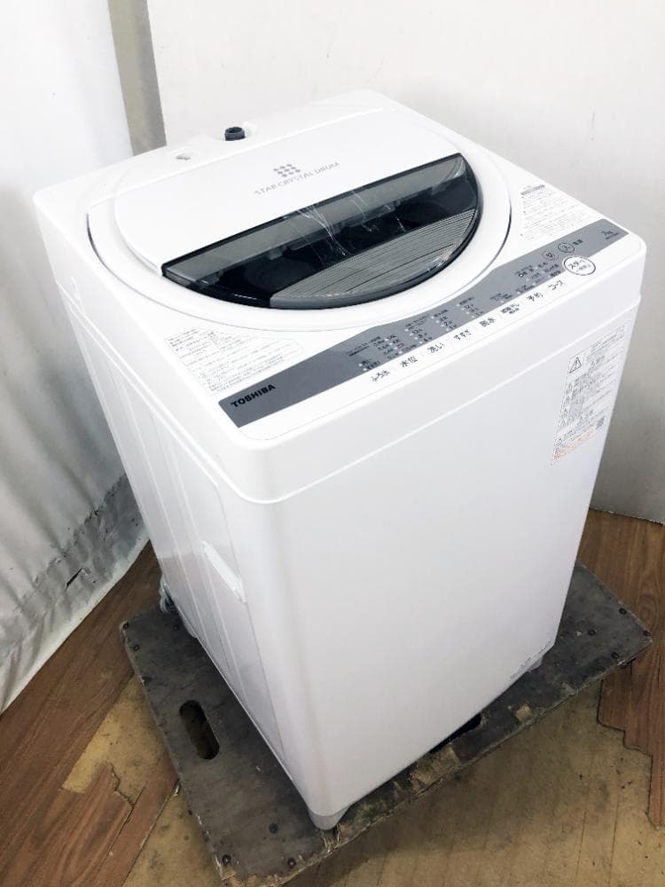 ★分解洗浄済！美品 中古★東芝 7kg 洗濯機【AW-7G9】G13J