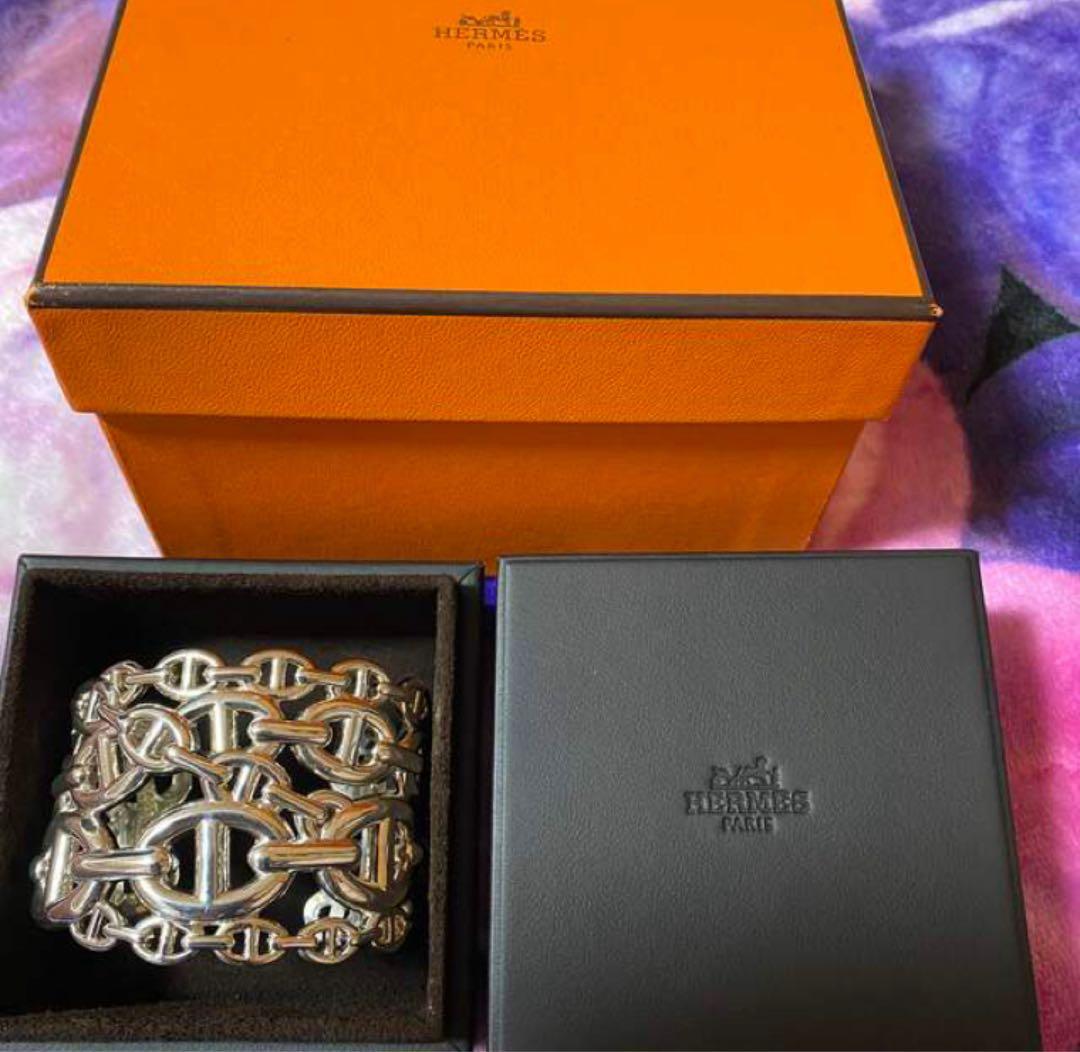 エルメス　シェーヌダンクル　アンシェネ　バングル　入手困難