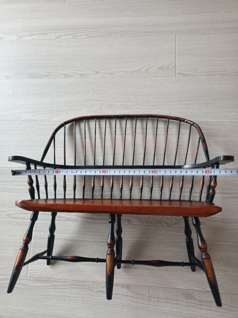 ✤ヨーロピアンアンティーク調　木製　ドールチェア　ミニチェア