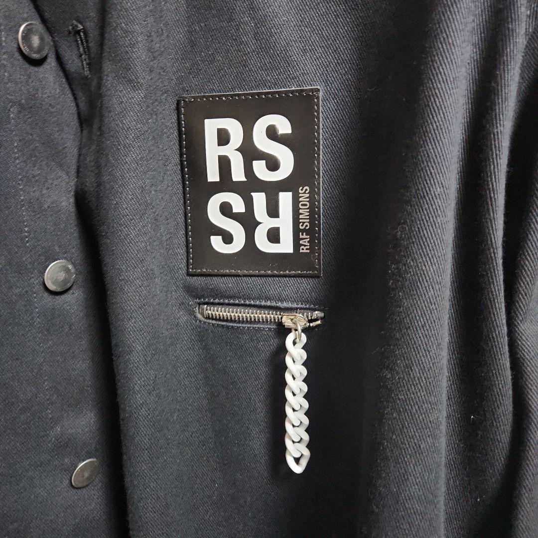 J*n様 RAF SIMONS RSロゴ オーバーサイズブラックデニムジャケット