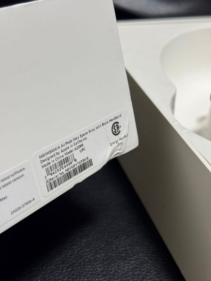 AirPods max スペースグレー
